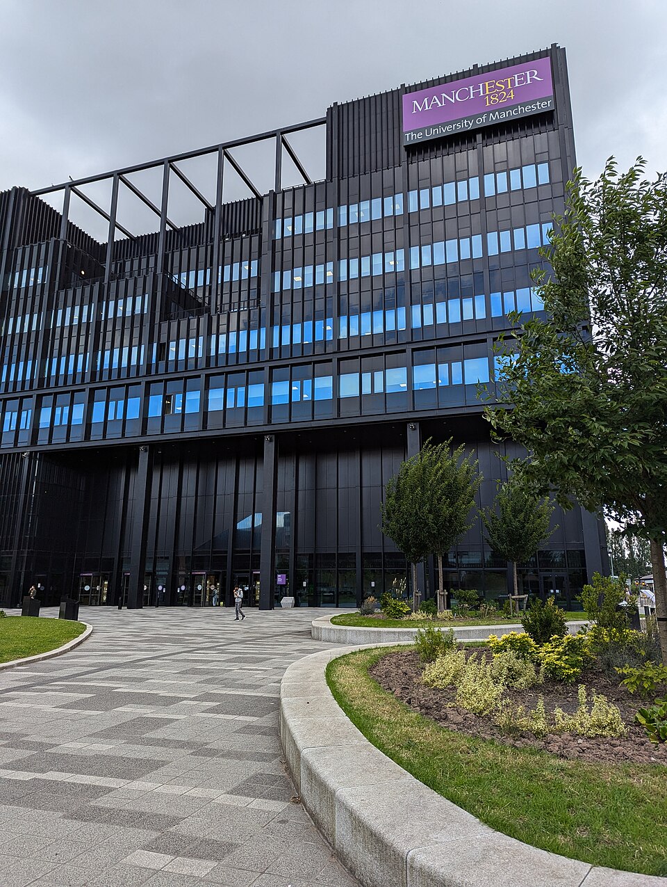 Exterior of the Nancy Rothwell Building in Manchester